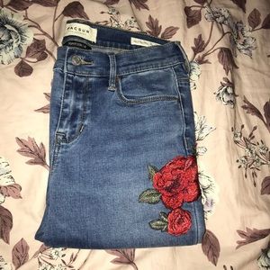 Pacsun floral jeans